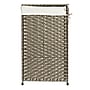 Household Essentials 1-Section Hamper with Lid, Cotton/Synthetic, Gray (HE1184)~#|#~2E9EC339-52B4-4B26-AEC0EFD23F3D5520_sc7