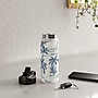 DENY Designs Blue Beach Pattern by Anis Illustration Stainless Steel Double Wall Insulated Water Bottle, 18 oz. (88529-WBTL05)~#|#~2E9EE31F-9280-479E-B0333B1F6231CEBC_sc7