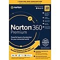 Norton 360 Premium for 10 Devices, Windows/Mac/Android/iOS, Download (21390643)