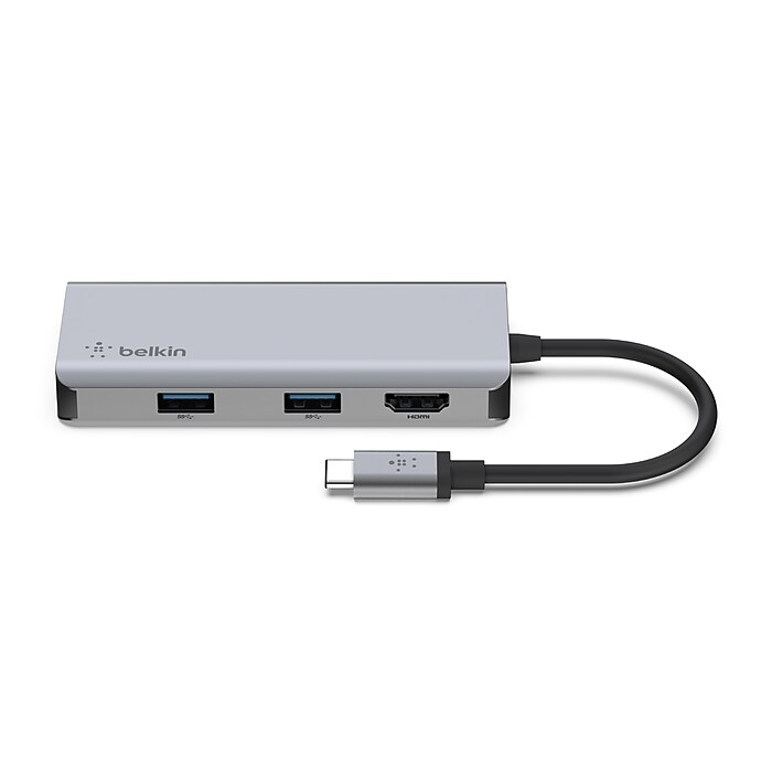 Belkin Connect 5-in-1 Multiport Adapter Hub for USB-C Enable