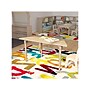 Flash Furniture Bright Beginnings Hercules Trapezoid Table, 47" x 20.75", Height Adjustable, Beech (MK-ME088027-GG)~#|#~2EA224B4-924C-4593-8C8E05A4900370DB_sc7
