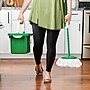 Libman Tornado Microfiber Spin Mop & Bucket, Green/White (1283001)~#|#~2EA37C41-8BAB-404F-A66887C7B7720D72_sc7