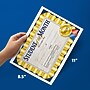 Flipside Student of the Month Certificate, 8.5" x 11", Multicolor, 30/Pack, 5 Packs/Carton (VA528-5)~#|#~2EA60BEE-40EA-47A4-B740F9BA8B162282_sc7