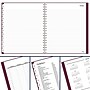 2027 Mead Essentials 9" x 11" Calendar Year Weekly & Monthly Planner, Plastic Cover, Burgundy (CRW630L5027)~#|#~2EA6B992-7403-4617-A00C1559CC89ED35_sc7