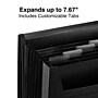 Staples Plastic Accordion File, 7-Pocket, Letter Size, Black (TR51820)~#|#~2EA728B5-0FE2-4AAA-B6728CB2D0E5107B_sc7