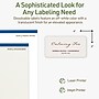 Avery Dissolvable Rectangle Multipurpose Labels, 2" x 4", Off-white, 250/Pack (94207)~#|#~2EABA3DE-7F4C-4178-ABDC7A2564AC8F17_sc7