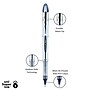 uni-ball Vision Elite Rollerball Pens, Bold Point, Blue-Black Ink, 12/Pack (61232)~#|#~2EAC506E-0B72-4348-8EA0112156A07707_sc7