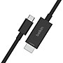 Belkin Connect 6.6' USB-C™ to HDMI Cable, Male to Male, Black (AVC012BT2MBK)~#|#~2EADB320-32C5-4A65-A762E5C0FB97C4AB_sc7