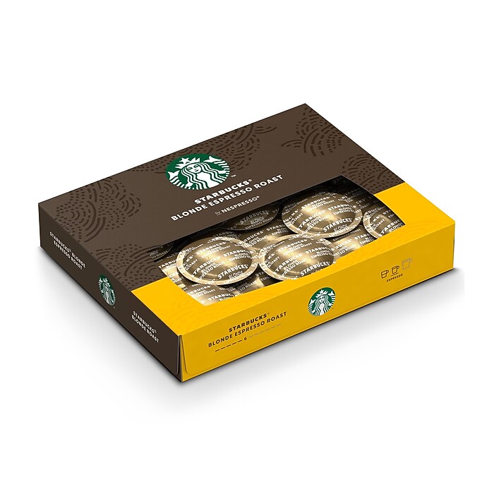 Nespresso Starbucks Blonde Espresso Coffee Nespresso Professional