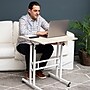 Mind Reader 20"W Manual Adjustable Standing Desk, White (SDROLLXL-WHT)~#|#~2EB8233C-FA4C-45FC-96D7E402F32B8222_sc7