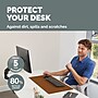 Fellowes Breyta Faux Leather Dual Sided Desk Pad, 31.5" x 15.75", Black/Hazelnut (100146132)~#|#~2EBDDD5C-8D25-4742-BD72184E4DD5D4EA_sc7