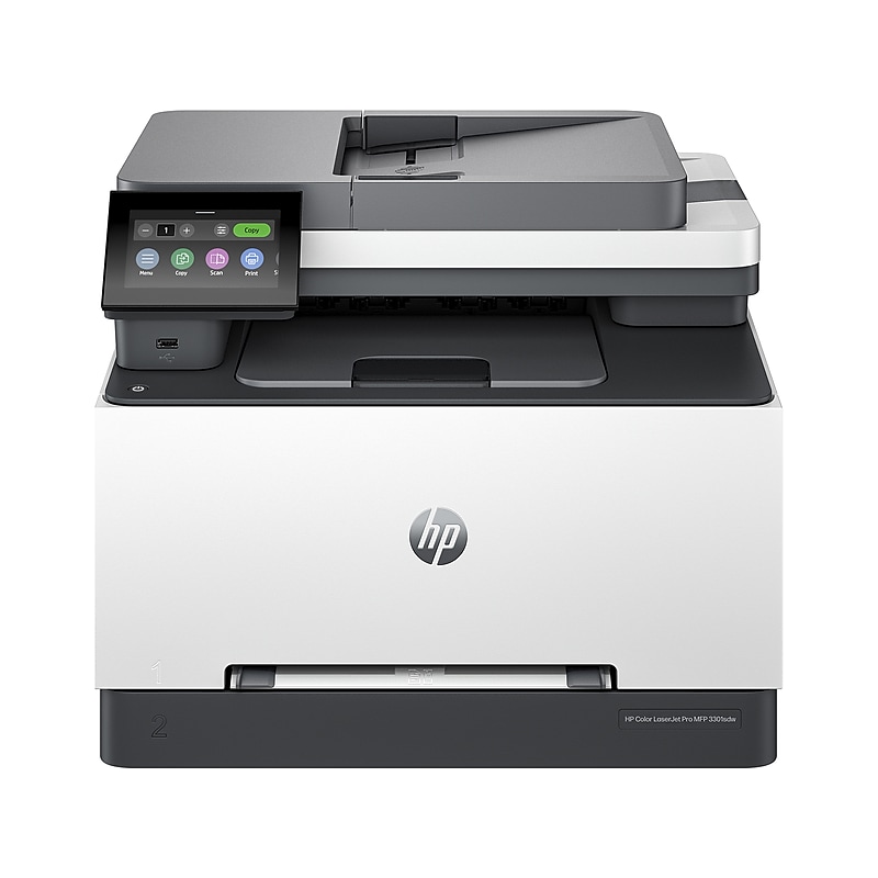 HP LaserJet Pro MFP 3301sdw Wireless Color All-In-One Laser Printer, Print, Scan, Copy, Best for Office (499Q3F) image 1