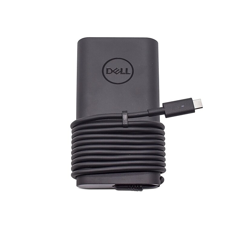Dell 130W USB-C Laptop Adapter & Charger for Dell Laptop, Black (0T4V18) image 1