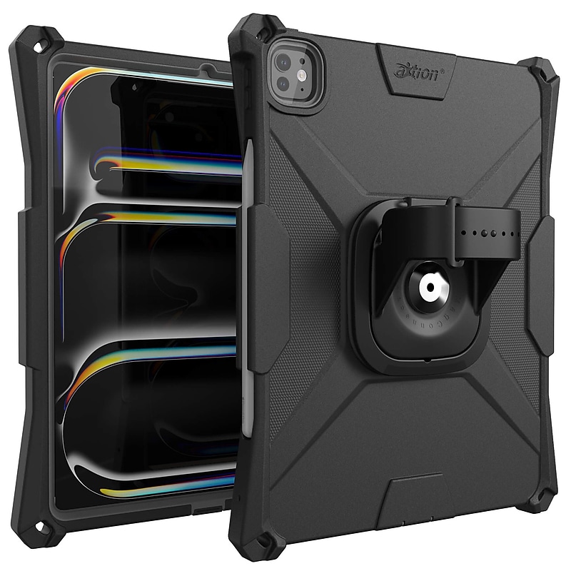 The Joy Factory aXtion Bold MP Polypropylene 13" Rugged Case for iPad Pro 13" (M5) & iPad Pro 13" (M4), Black (CWA4123MP) image 1