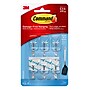 Command Clear Small Wire Hooks, Clear, 6/Pack (17067CLR-6ES)~#|#~2EC93E43-5611-418F-9DDC96591B9D2EDB_sc7