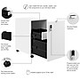 Bush Business Furniture Assure Mobile File Cabinet, Letter/Legal Size, Lockable, 26"H x 16"W x 20"D, White (AUS216WHSU)~#|#~2ECA38A5-A67C-4F42-A984DE4502381300_sc7