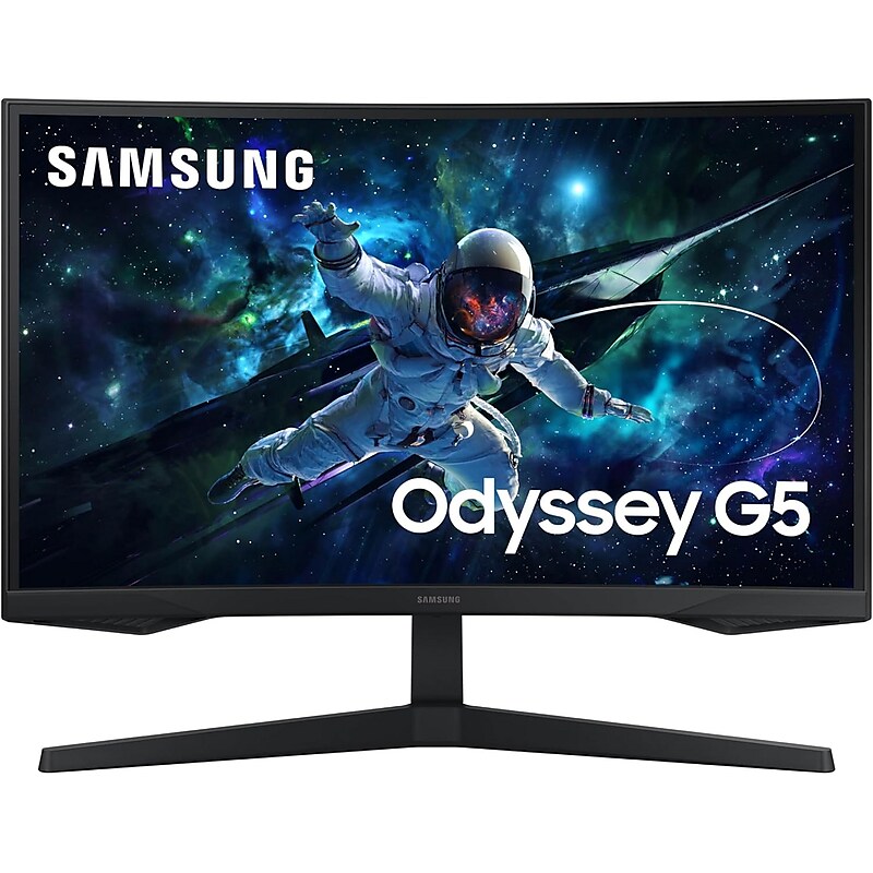 Samsung S27CG552EN 27" Curved 165Hz LED Everyday Monitor, Black (S27CG552EN) image 1