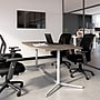 Bush Business Furniture 72"W x 36"D Boat Shaped Conference Table, Modern Hickory (99TBM72MHSVK)~#|#~2ED3E1FC-F6A4-4F98-BED87F87E18C4BB9_sc7