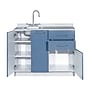 Viva Comfort 36.75'' H x 42" L Medical Cabinet with Left Sink, 2-Doors, 3-Drawers, Blueberry (902BASE42LSBL)~#|#~2ED6343E-E3C2-4112-855C496F4D4BE230_sc7