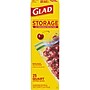 Glad Zipper Storage Bags, Quart, 25 Bags/Box (55052)~#|#~2ED926C7-F5DD-468D-9CAD75FD0247E64B_sc7