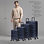 InUSA Trend 4-Piece Hardside Spinner Luggage Set, TSA Checkpoint Friendly, Blue (IUTRESMLXL-BLU)~#|#~2ED9697A-5BC4-455F-AE576B9164BCB498_sc7