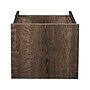 Household Essentials Jamestown 17.9"W x 17.5"D Laminate Side/End Table, 2 Shelves, Ashwood/Black (8082-1)~#|#~2EDBE5B8-4CAC-49E0-9CF075A325EEE11B_sc7