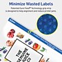 Avery TrueBlock Laser/Inkjet Rectangle Multipurpose Labels, 3-1/4" x 8-3/8", White, 150/Box (94251)~#|#~2EDC4C72-05FA-4353-8E3E8A5F2FDC1DF9_sc7