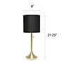 Creekwood Home Modern Glam 21.25" LED Table Lamp, Gold/Black (CWT-1006-GB)~#|#~2EDE0916-BB09-4DDE-8F32C08AF8834F33_sc7