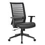 Boss Office Products Ergonomic Mesh/Vinyl Swivel Task Chair, Black (B6566AM-BK)~#|#~2EE0E3D7-AF2A-4DE5-958C7E2469C229B2_sc7