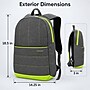 Vangoddy Grove Laptop Backpack, Medium, Apple Green (NBKLEA591)~#|#~2EE1E3E2-6E3C-4284-AE6D6361005678CA_sc7