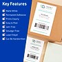 Avery Laser/Inkjet Shipping Labels, 5-1/2" x 8-1/2", White, 500 Labels/Box (95930)~#|#~2EE6019D-BEF8-465D-A23D073C304DDFDC_sc7