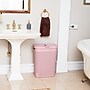 Mind Reader 10.57-Gallon Laundry Hamper with Lid, Plastic, Pink (40HAMP-PNK)~#|#~2EE6BBB7-E116-42ED-8F11C7C86B7C0D14_sc7