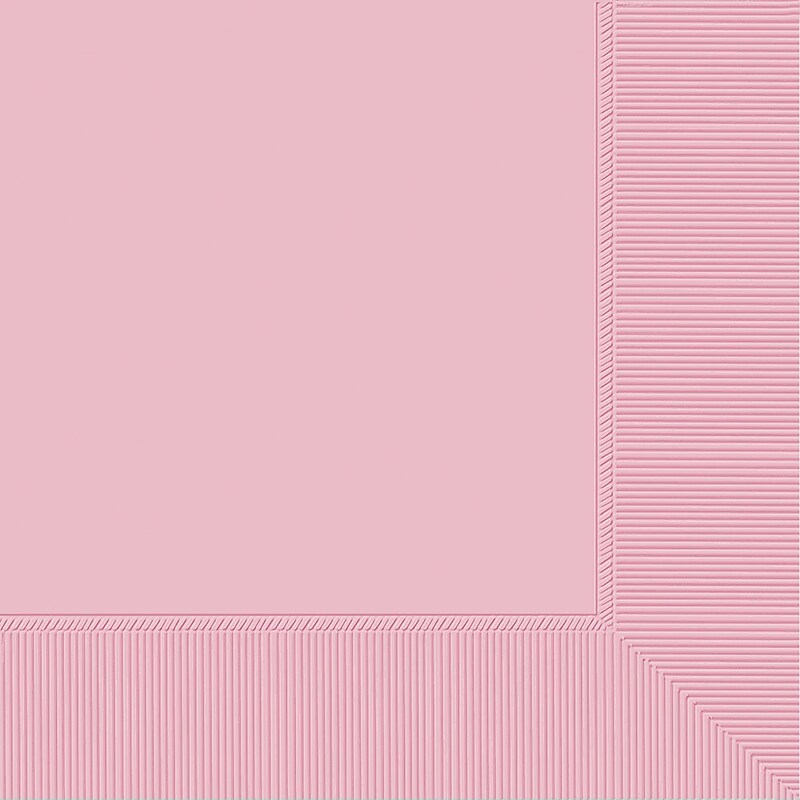 Party City Lunch Napkin, 2-Ply, Rose, 40 Napkins/Pack (AM61211-155) image 1