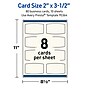 Avery Arched Rectangle Business Cards, Matte Ivory, 80/Pack (19479399027)~#|#~2EE97441-14C1-41E9-BE5D1C6A378C6B75_sc7