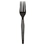 Dixie Plastic Fork, Heavy-Weight, Black, 1000/Carton (FH517)~#|#~2EEA1E95-B293-47C9-AB6E7351CDDCEF25_sc7