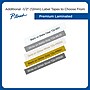 Brother P-touch TZe-231 Laminated Label Maker Tape, 1/2" x 26-2/10', Black On White, 2/Pack (TZe-2312PK)~#|#~2EECCAAB-70B4-4BA9-B8C001E2A03016E2_sc7