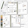 2027 TF Publishing Fleur de Lis 6.5" x 8"  Weekly & Monthly Standard Planner, Paperboard Cover, Multicolored (27-9220)~#|#~2EF9CA5E-AF34-4AE2-9BABD1B394312C1F_sc7