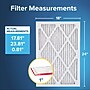 Filtrete Allergen Defense 18" x 24" x 1" Pleated Air Filter, MERV 11, 4/Carton (9821-4CA)~#|#~2EFB0EFC-3416-4B06-8D49FFFE2F857ED7_sc7