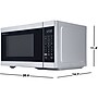 Sharp 1.1 Cu. Ft. Smart Countertop Microwave, Stainless Steel (ZSMC1169KS)~#|#~2EFB6249-5D89-4A41-AD81EB84B3606279_sc7