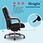 La-Z-Boy Symphony Ergonomic Bonded Leather Swivel Executive Chair, Black and Graphite (CCHR10013E)~#|#~2EFC2432-1C38-4563-B3ED283927C698B1_sc7