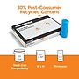 Coastwide Professional™ 33 Gallon Trash Bag with 30% PCR, 33" x 39", Low Density, 0.8 mil, Blue, 200 Bags/Box (CW62418)~#|#~2F0014FB-7FC1-48CE-9103C138E1EF5DB2_sc7