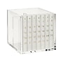 Russell+Hazel Bloc 2-Compartment Stackable Acrylic Pencil Cup with Monthly Calendar, Clear/Gold (93917)~#|#~2F00966F-51BB-4E86-834B5329FE146866_sc7