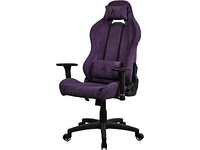 Arozzi Torretta Soft Fabric Ergonomic Racing Gaming Chair, Purple (TORRETTA-SFB-PP) Sansujyuku sansujyuku.com