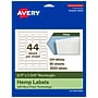 Avery Hemp Rectangle Laser/Inkjet Multipurpose Labels, 2/3" x 1-3/4", Off-White (3520/Box)~#|#~2F0D8F77-87BD-4C4C-B8D99100F5048E92_sc7