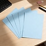 Staples 67 lb. Cardstock Paper, 8.5" x 11", Blue, 250 Sheets/Pack (82992)~#|#~2F0DF839-137C-4D54-BDBD98D56E19256B_sc7
