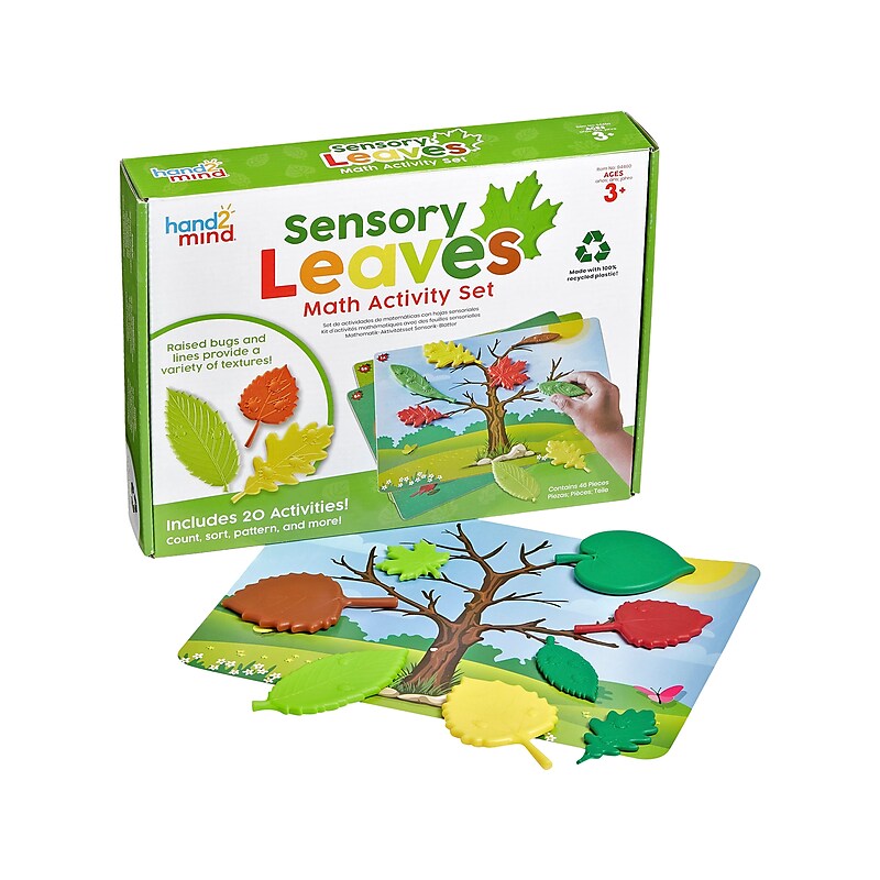 hand2mind Sensory Leaves Math Activity Set (94460) image 1