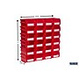 Triton Products LocBin Stackable Storage Bin, 3" x 4.12" x 5.37", Red, 24/Pack (3-210R)~#|#~2F11A7C5-4687-4A07-BBF9AA280B6A9F5B_sc7