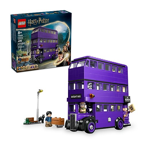 LEGO Harry Potter Knight Bus Adventure, 499 Pieces (76446) | Staples