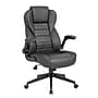 Boss Office Products Ergonomic Vinyl Swivel Executive Chair, Black (B8551-BK)~#|#~2F15C0CA-38D7-491F-A9AFEB3A9DF1A9DB_sc7
