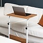 Mind Reader 21.75" Adjustable Standing Desk Laptop Stand, Brown/White (OBRJUST-BRN)~#|#~2F1841D8-67A0-4918-807EECD783FE1565_sc7